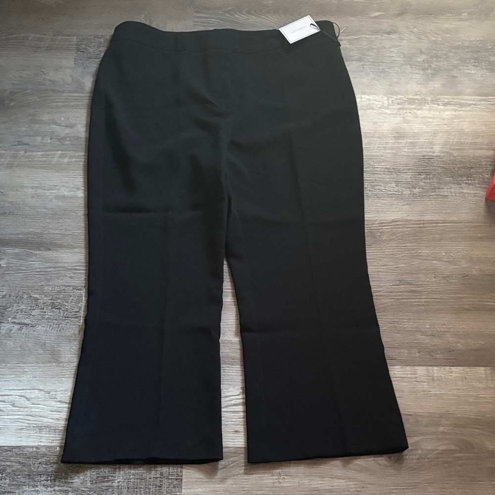 NWT 1. State Black Wide-Leg Pants